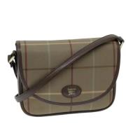 Pre-owned Canvas shoulder-bags Burberry Vintage , Multicolor , Dames