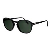 Stijlvolle zonnebril met model 0Po3343S Persol , Black , Unisex