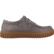 Klassieke Veterschoenen Torhill Lo Clarks , Gray , Heren