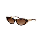 Stijlvolle zonnebril met model 0Ve4470B Versace , Brown , Dames