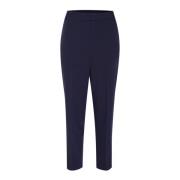 Moderne Cropped Broek Marineblauw InWear , Blue , Dames