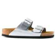 Kurk Voetbed Sandalen Birkenstock , Gray , Dames