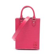 Pre-owned Leather louis-vuitton-bags Louis Vuitton Vintage , Pink , Da...