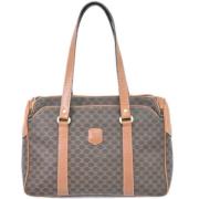 Pre-owned Canvas celine-bags Celine Vintage , Brown , Dames