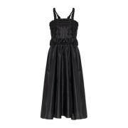 Jurk met zakken Comme des Garçons , Black , Dames