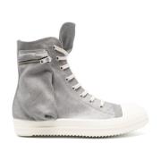 Cargo Sneakers in Denim Finish Rick Owens , Gray , Heren