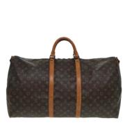 Pre-owned Canvas louis-vuitton-bags Louis Vuitton Vintage , Brown , Da...