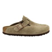 Sandals Boston Soft Footbed Birkenstock , Beige , Dames