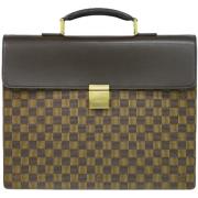 Pre-owned Leather louis-vuitton-bags Louis Vuitton Vintage , Brown , H...