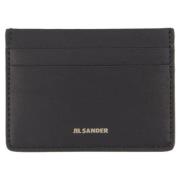 Leather wallets Jil Sander , Black , Dames