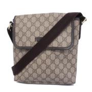 Pre-owned Plastic gucci-bags Gucci Vintage , Brown , Dames