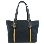 Pre-owned Canvas gucci-bags Gucci Vintage , Black , Dames