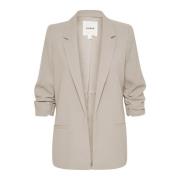 Stijlvolle Blazer Jas Shadow Soaked in Luxury , Gray , Dames