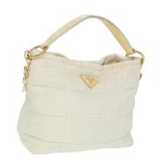 Pre-owned Nylon prada-bags Prada Vintage , White , Dames