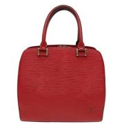 Pre-owned Leather louis-vuitton-bags Louis Vuitton Vintage , Red , Dam...