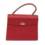 Pre-owned Leather louis-vuitton-bags Louis Vuitton Vintage , Red , Dam...