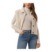 Witte Gilet Blazers Moscow , White , Dames