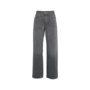 Glitter High Waist Jeans Liu Jo , Gray , Dames