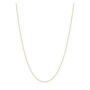 Mens Gold Cuban Link Chain in 1.2mm Nialaya , Yellow , Heren