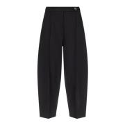 Stijlvolle Broek voor Vrouwen Liviana Conti , Black , Dames