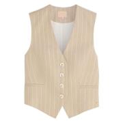 Beige Rudy Gilet Josh V , Beige , Dames