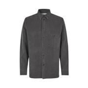 Denim Shirts Samsøe Samsøe , Black , Heren