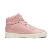 Winter Sneakers Retro Stijl Hoge Top Puma , Pink , Dames