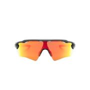 Rode Shield Zonnebril Prizm Lens Oakley , Red , Unisex