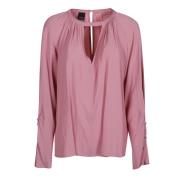 Elegant Pecan Blouse Pinko , Pink , Dames