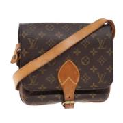 Pre-owned Canvas louis-vuitton-bags Louis Vuitton Vintage , Brown , Da...