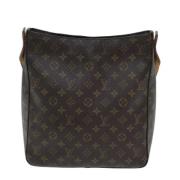 Pre-owned Canvas louis-vuitton-bags Louis Vuitton Vintage , Brown , Da...