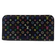 Pre-owned Canvas wallets Louis Vuitton Vintage , Black , Dames