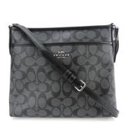 Pre-owned Plastic shoulder-bags Coach Pre-owned , Black , Dames