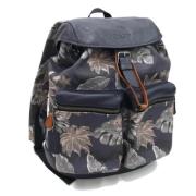 Pre-owned Coated canvas backpacks Coach Pre-owned , Blue , Dames