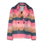 Fearnsz Coat Jas Pink Power Saint Tropez , Pink , Dames