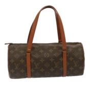 Pre-owned Canvas louis-vuitton-bags Louis Vuitton Vintage , Brown , Da...