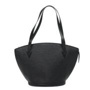 Pre-owned Leather louis-vuitton-bags Louis Vuitton Vintage , Black , D...