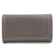 Pre-owned Leather wallets Chloé Pre-owned , Brown , Dames