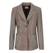 Stijlvolle Blazer Dames Luis Trenker , Brown , Dames