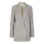 Stijlvolle Blazer voor Vrouwen Alysi , Gray , Dames