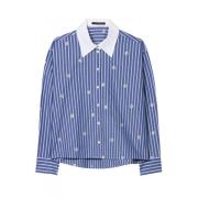 Stijlvolle Blouses Collectie Luisa Cerano , Blue , Dames