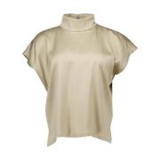 Beige Alaria Dames Top Drykorn , Beige , Dames