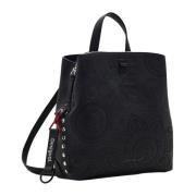 Vrouwenhandtas Desigual Dejavu Sumy Mini Desigual , Black , Dames