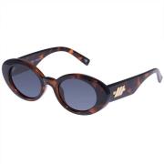 Donker Tortoise Zonnebril Le Specs , Brown , Dames