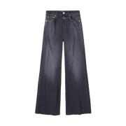 Donkergrijze Jeans Closed , Gray , Dames