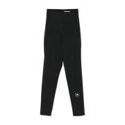 Zwarte Stretchbroek met Logodetails Adidas by Stella McCartney , Black...