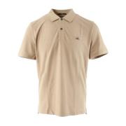 Slim Fit Bruine Polo Shirt C.p. Company , Brown , Heren