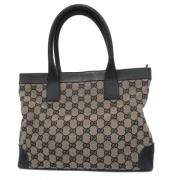 Pre-owned Canvas gucci-bags Gucci Vintage , Black , Dames