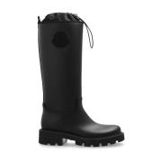 Zwarte Enkellaarsjes voor Vrouwen Moncler , Black , Dames