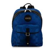 Pre-owned Nylon gucci-bags Gucci Vintage , Blue , Dames